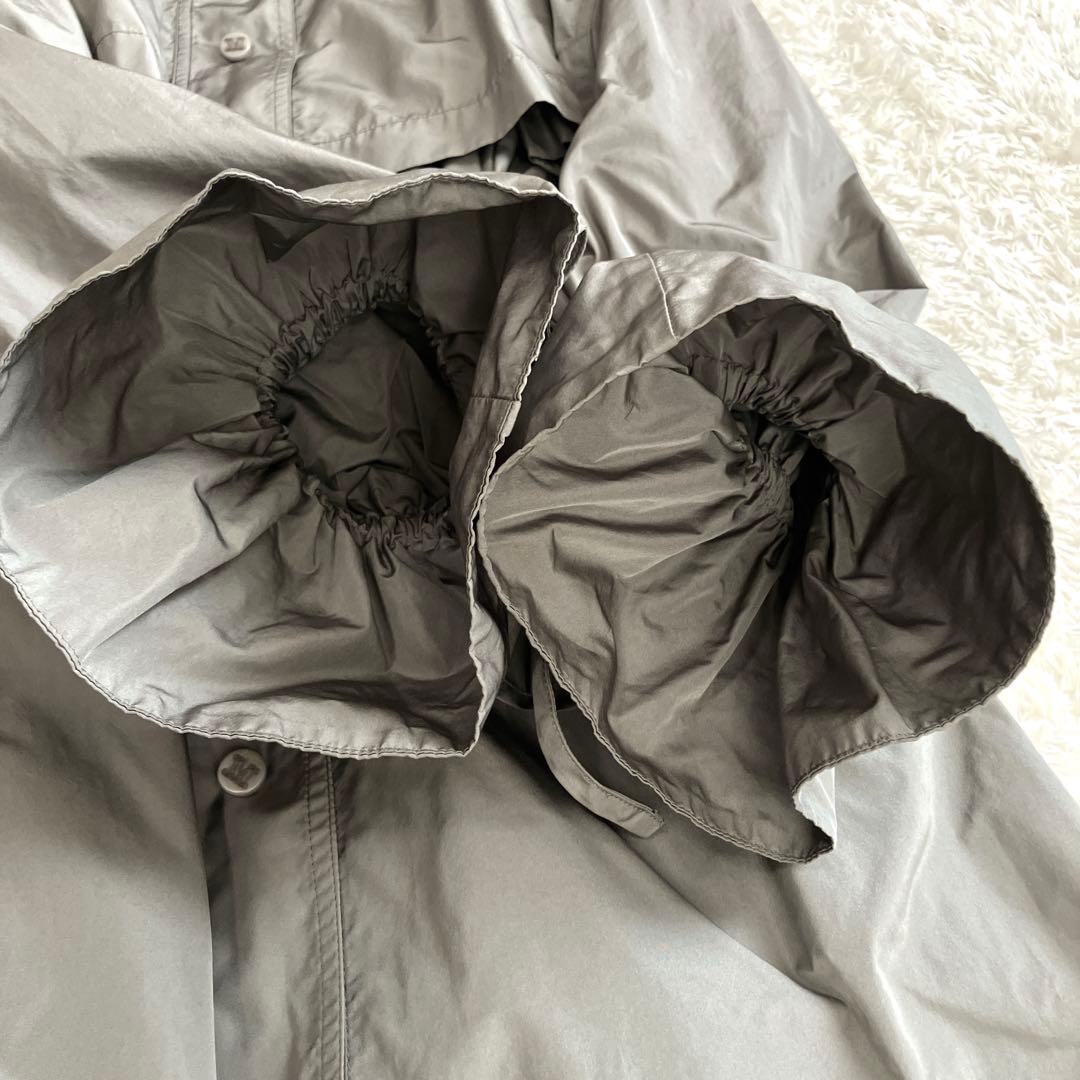 近年白タグ✨マックスマーラ トレンチコート オーバーサイズ ベルト グレー 40