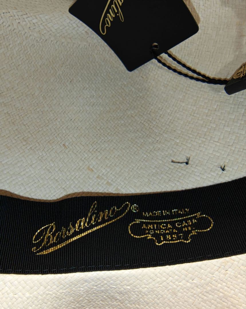 ボルサリーノ　パナマハット　レディース　未使用