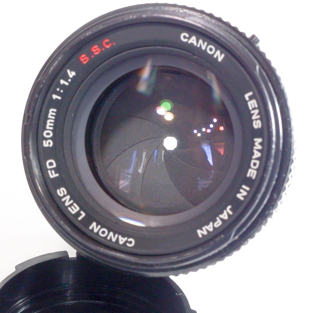 完動実用品 キヤノン Canon FD 50mm f1.4 S.S.C.