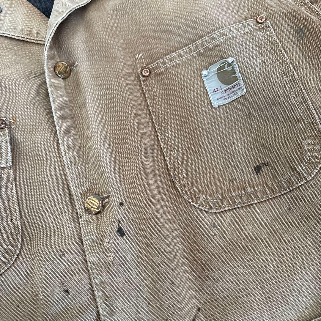 激シブ　60s 〜 カーハート　ミシガン チョアコート ビンテージ　デトロイト