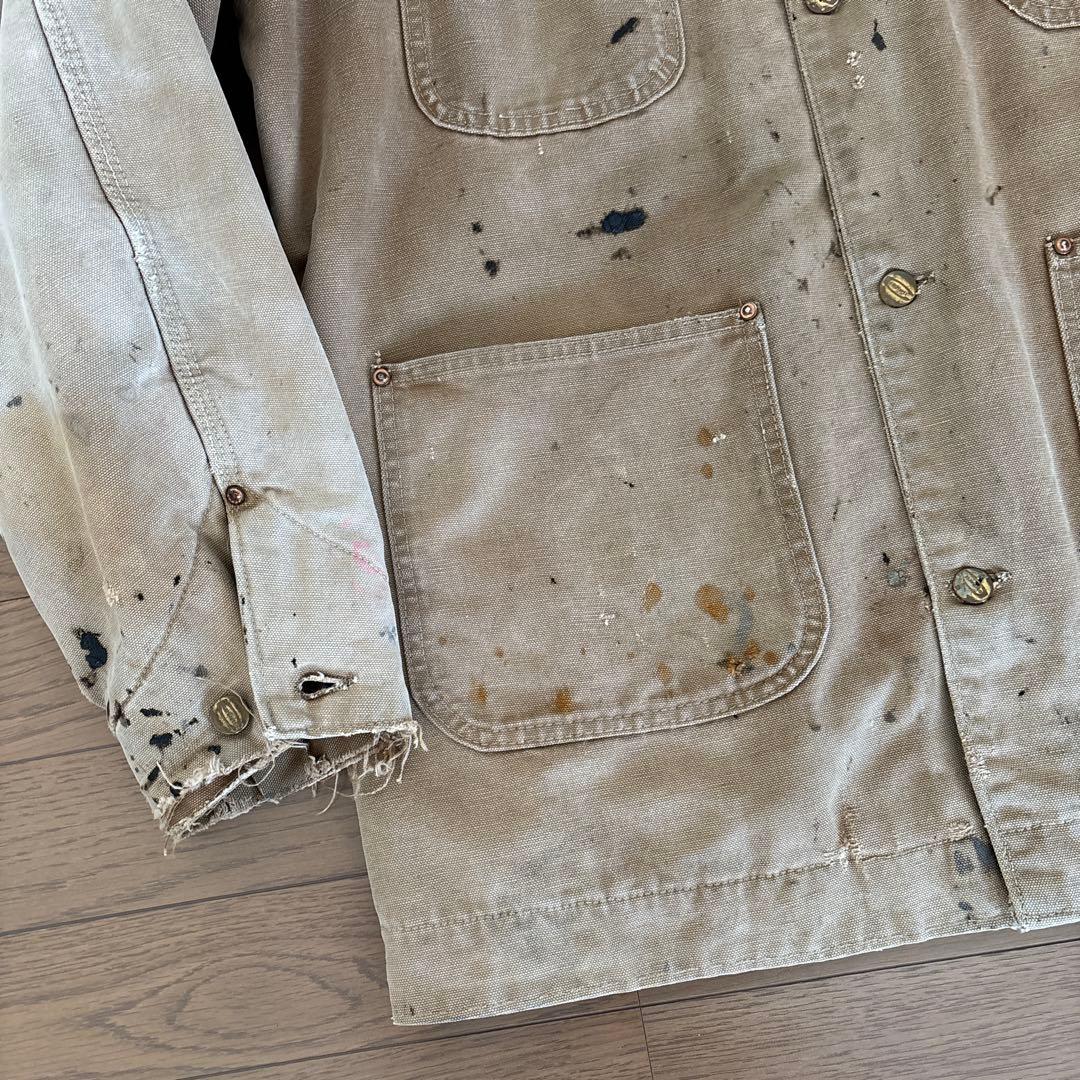 激シブ　60s 〜 カーハート　ミシガン チョアコート ビンテージ　デトロイト