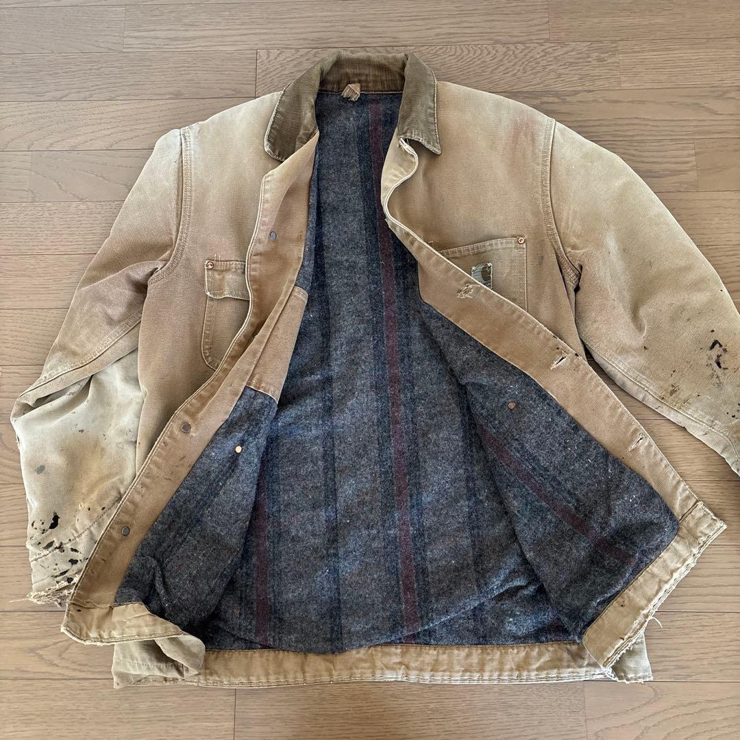 激シブ　60s 〜 カーハート　ミシガン チョアコート ビンテージ　デトロイト