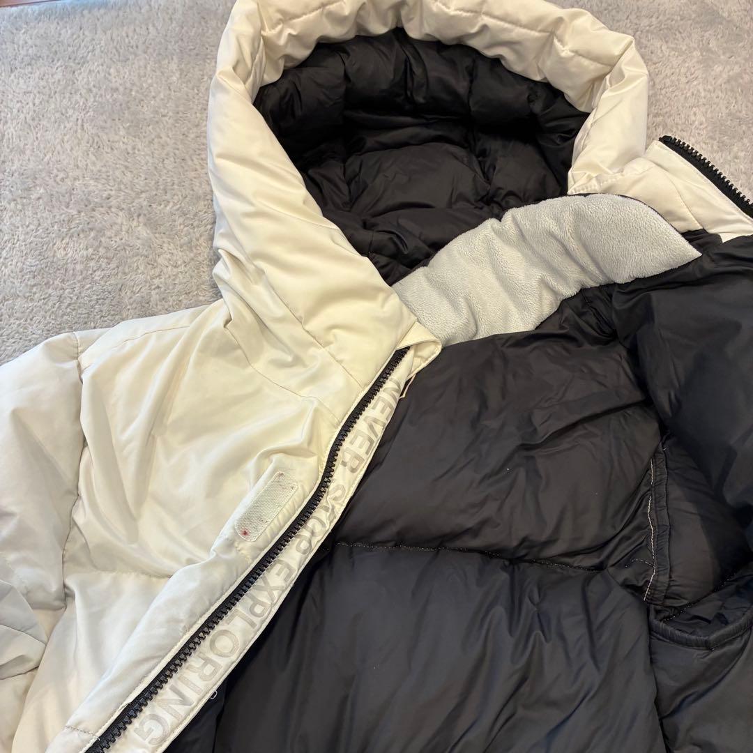 セール　ノースフェイス　 ロングダウンジャケット　白　日本未入荷　S