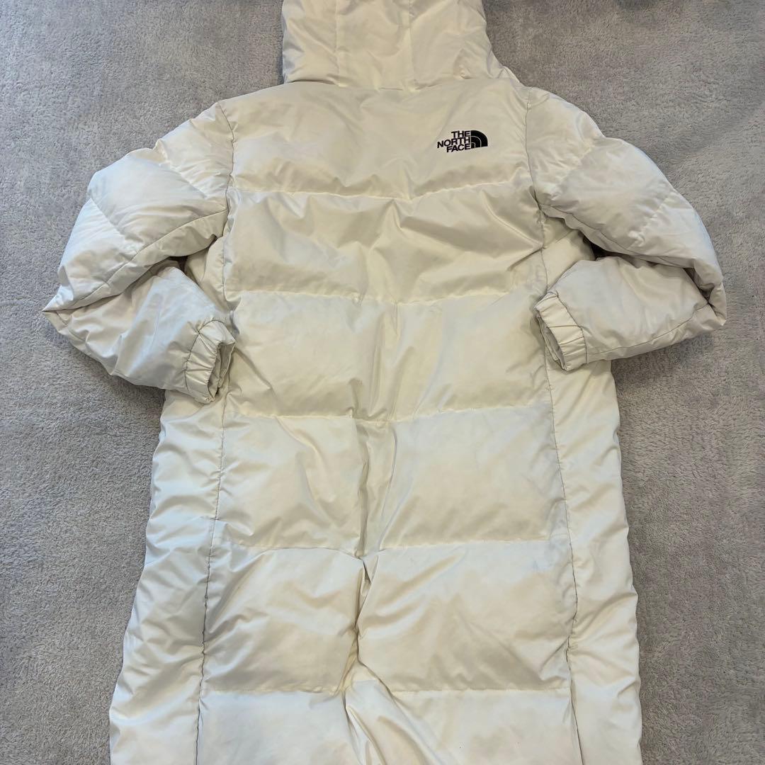 セール　ノースフェイス　 ロングダウンジャケット　白　日本未入荷　S