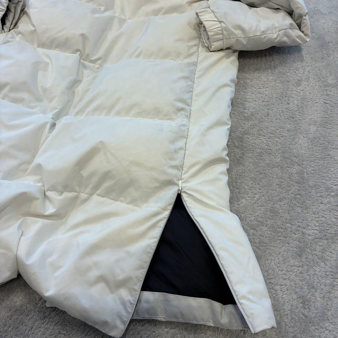 セール　ノースフェイス　 ロングダウンジャケット　白　日本未入荷　S