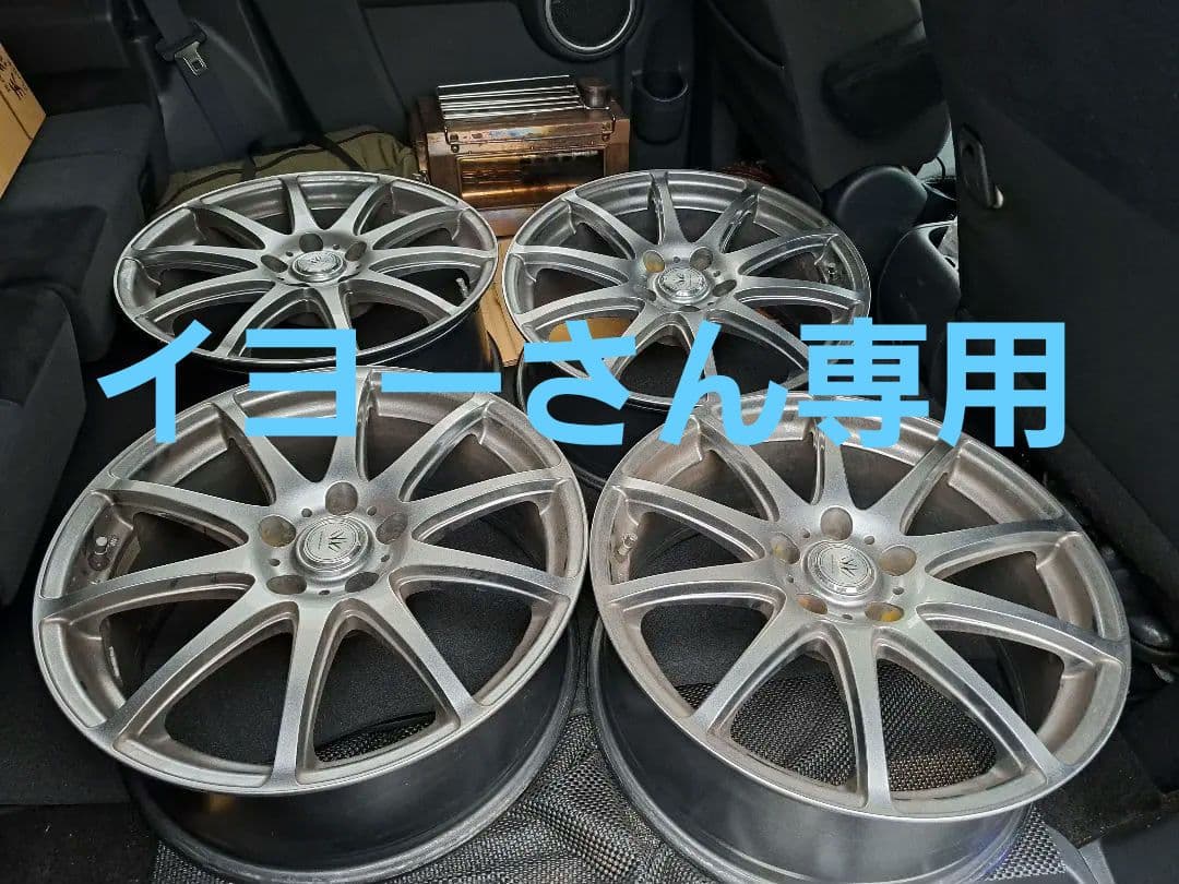 イヨーさん専用　18インチ　ロクサーニスポーツ　rs-10 アルミホイール
