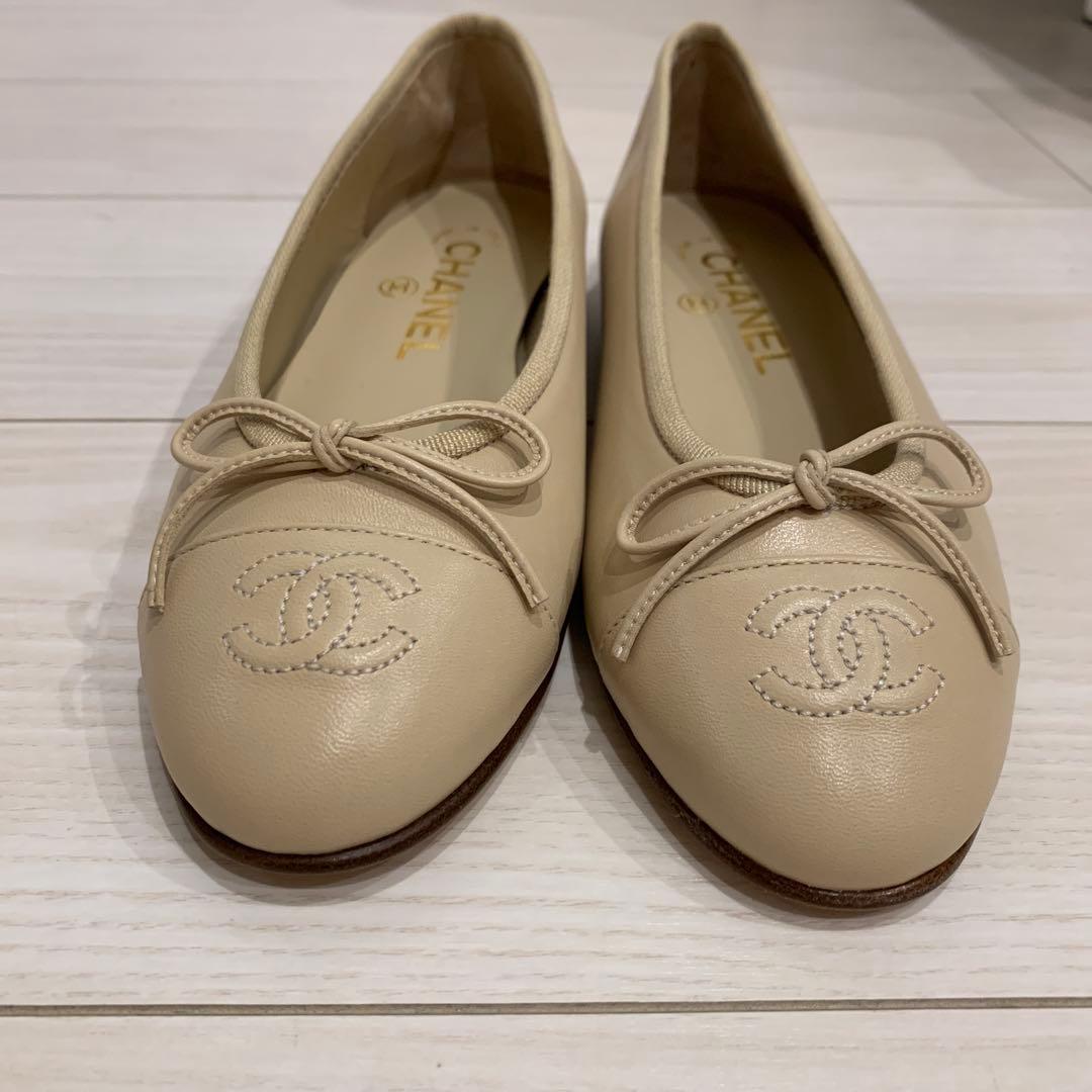 ホ*ト様 シャネル　新品　バレリーナ　CHANEL 34 2/1