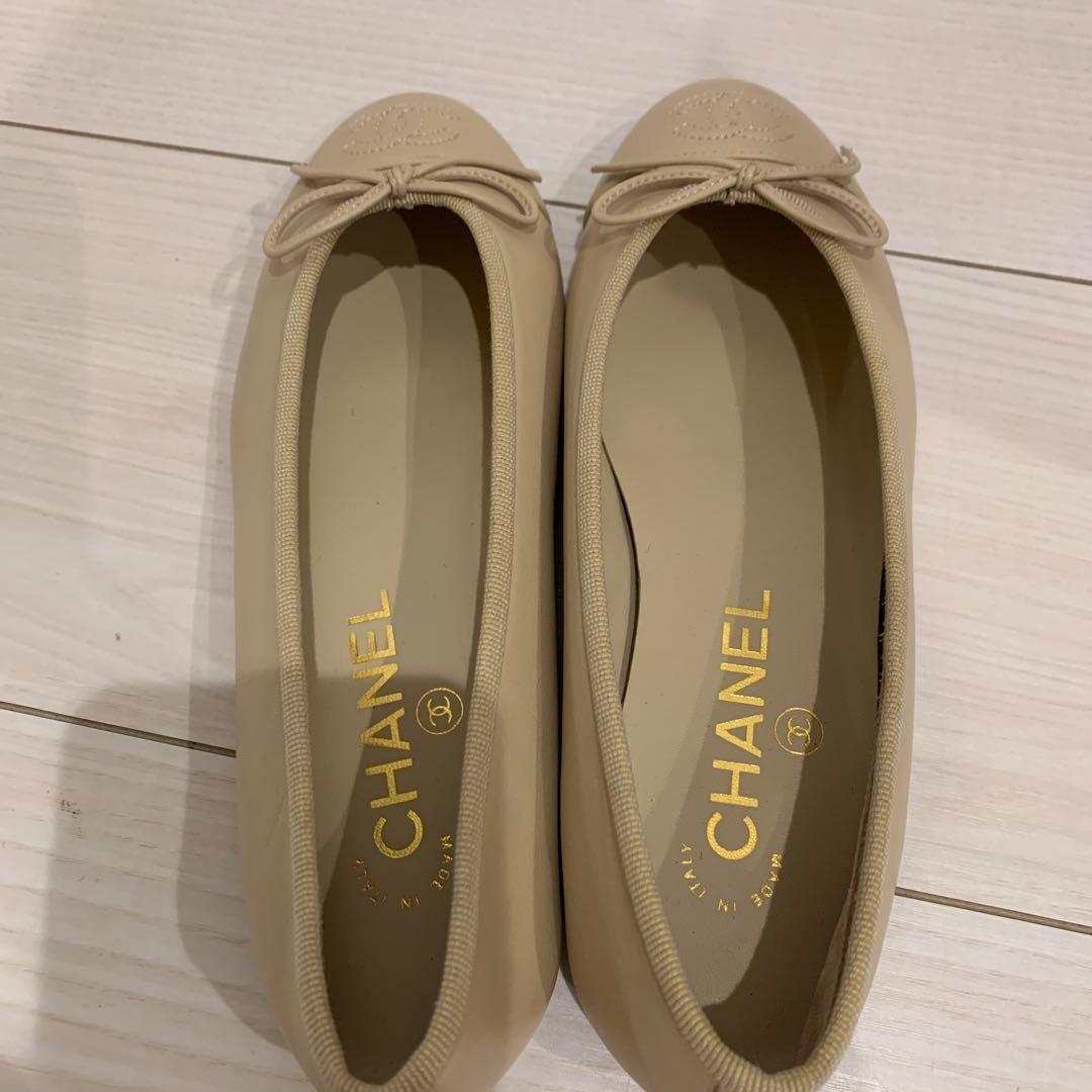 ホ*ト様 シャネル　新品　バレリーナ　CHANEL 34 2/1