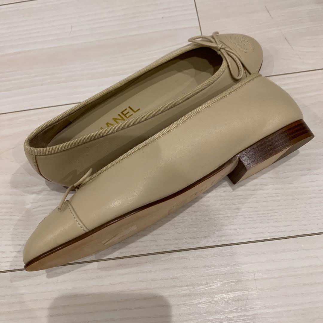 ホ*ト様 シャネル　新品　バレリーナ　CHANEL 34 2/1