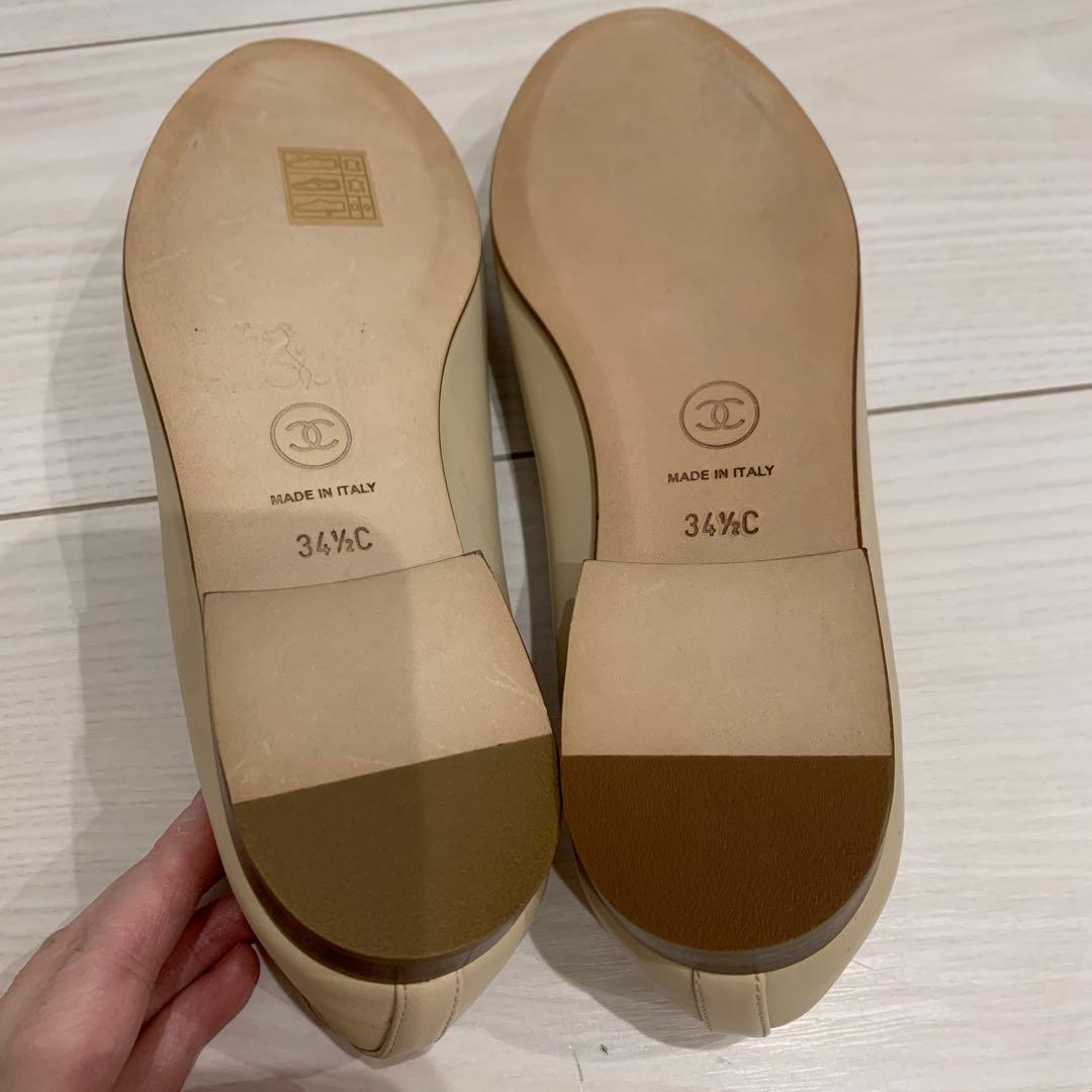 ホ*ト様 シャネル　新品　バレリーナ　CHANEL 34 2/1