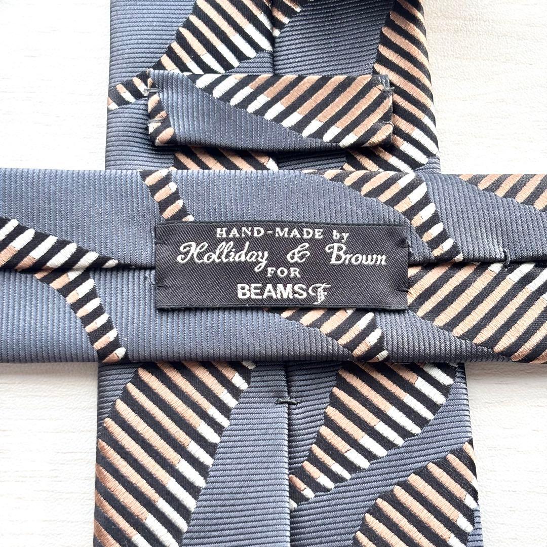 HOLLIDAY & BROWN × BEAMS F 極美品未使用に近いネクタイ