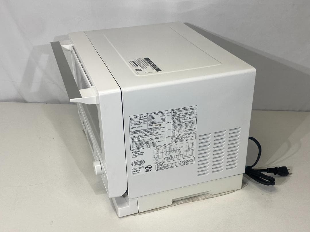 SHARP　オーブンレンジ　RE-WF182-W 2021年製