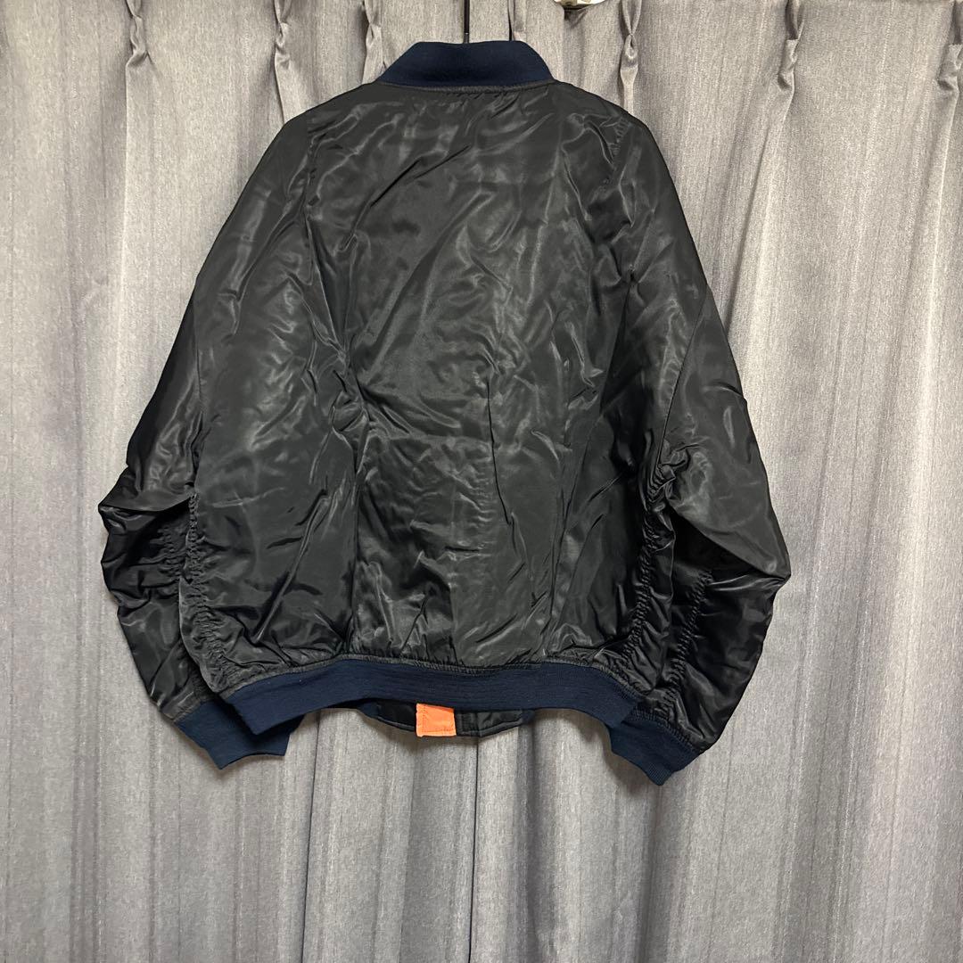 MA-1フライトジャケット ブラック ヴィンテージ
