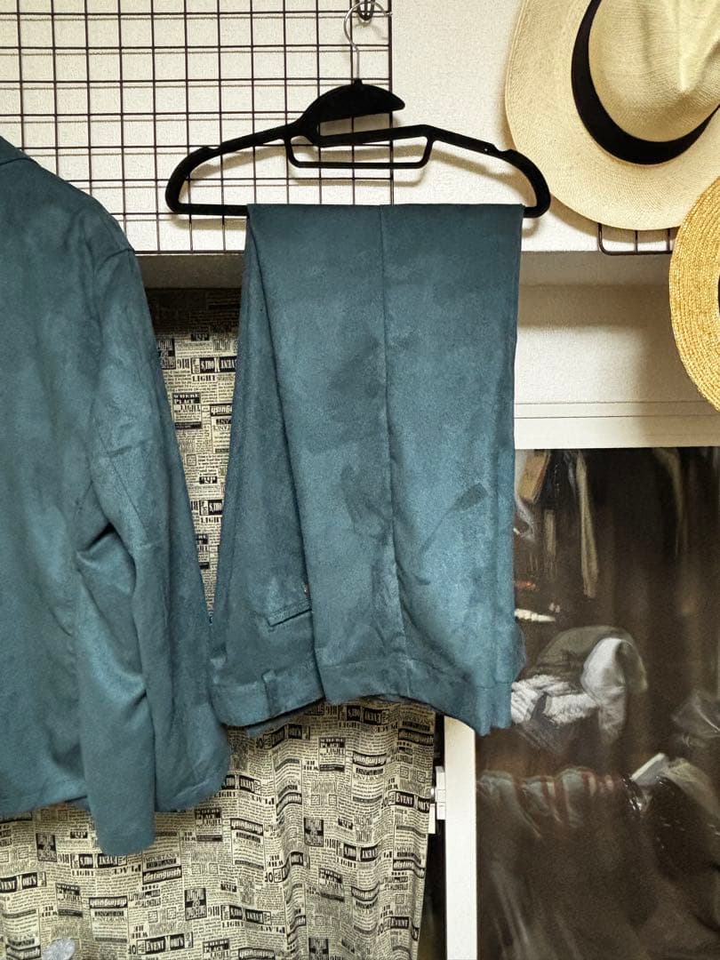 ドレスヒッピー　スエード調テーラード セットアップ