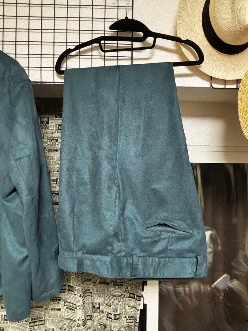 ドレスヒッピー　スエード調テーラード セットアップ