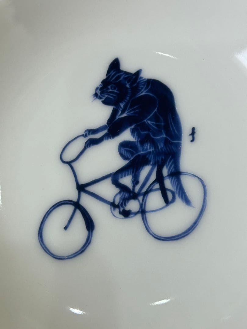 藤田嗣治小皿5枚と雑誌サライ