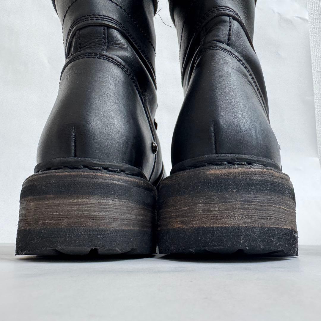 【美品】DSQUARED2 レースアップブーツ コンバットブーツ 黒