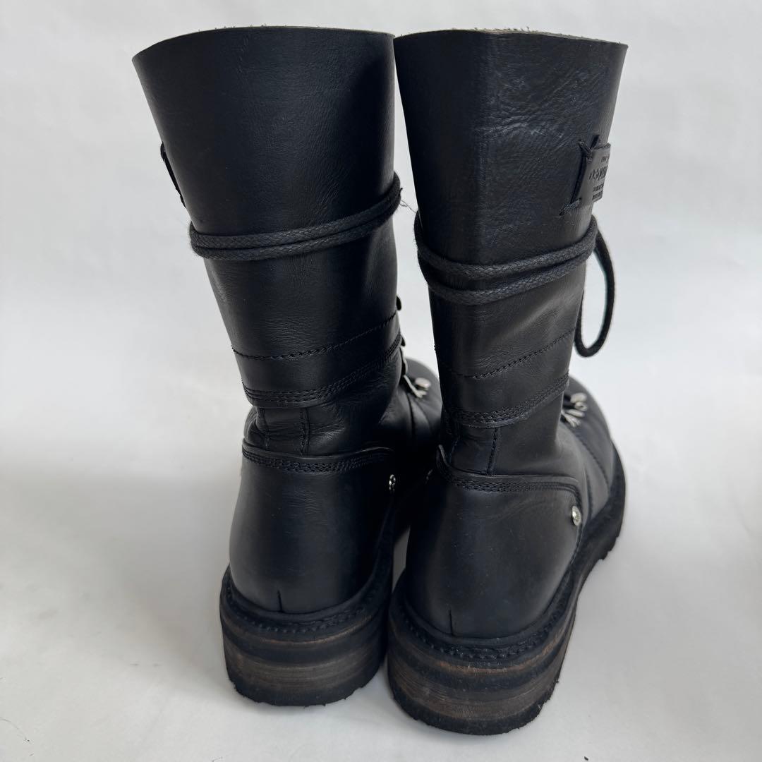 【美品】DSQUARED2 レースアップブーツ コンバットブーツ 黒