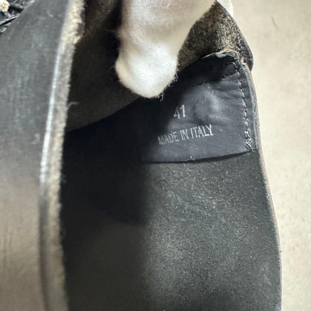 【美品】DSQUARED2 レースアップブーツ コンバットブーツ 黒