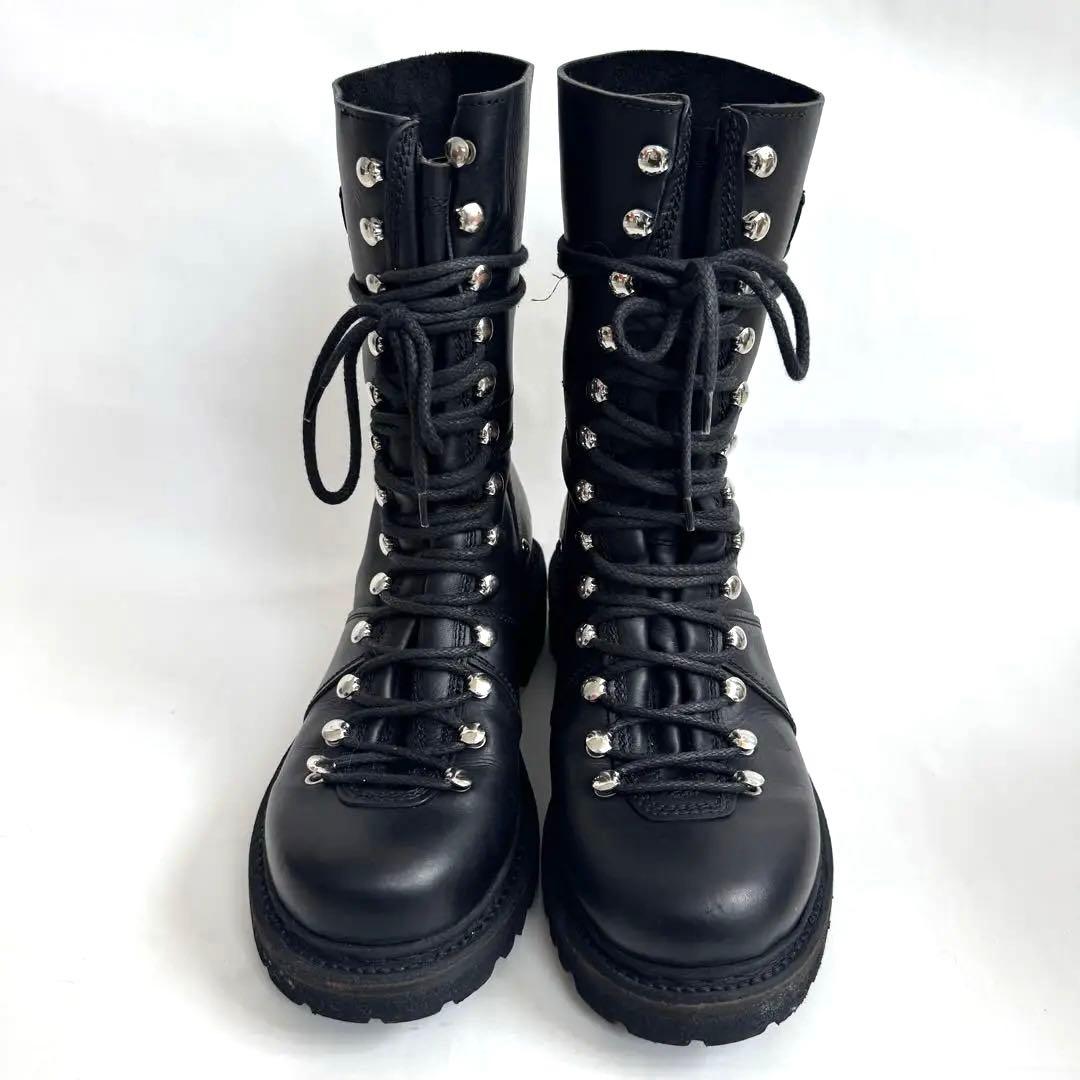 【美品】DSQUARED2 レースアップブーツ コンバットブーツ 黒