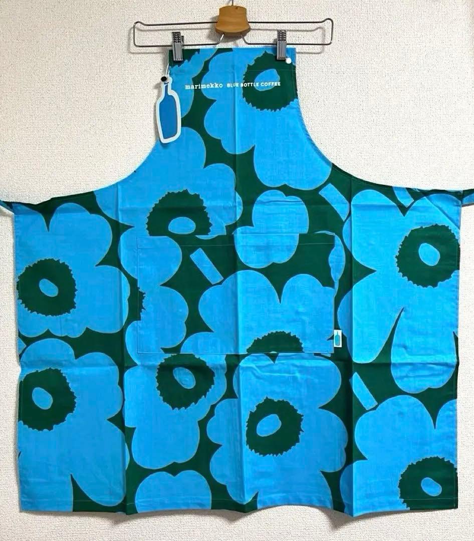 ☺︎新品未使用　マリメッコ×ブルーボトルコーヒー　コラボ　エプロン　限定☺︎