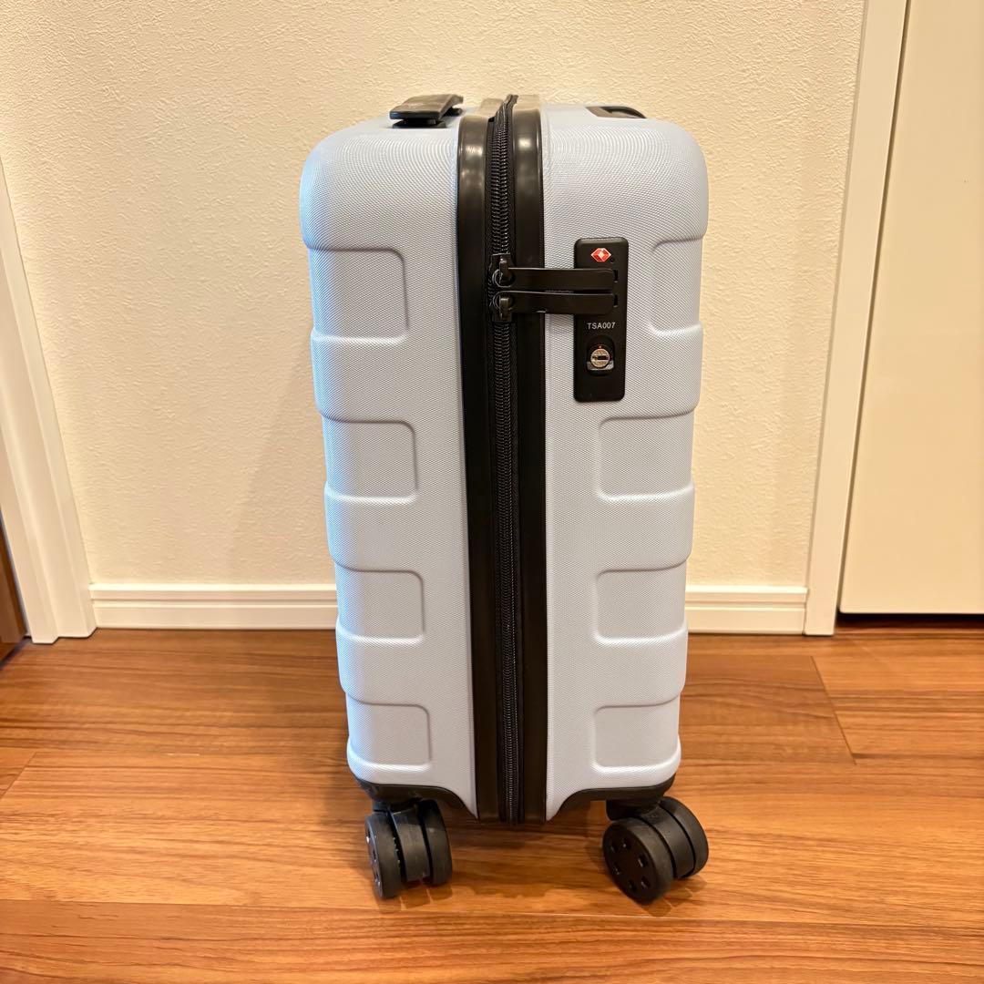 無印良品 キャリーケース ライトブルー 19リットル 19L