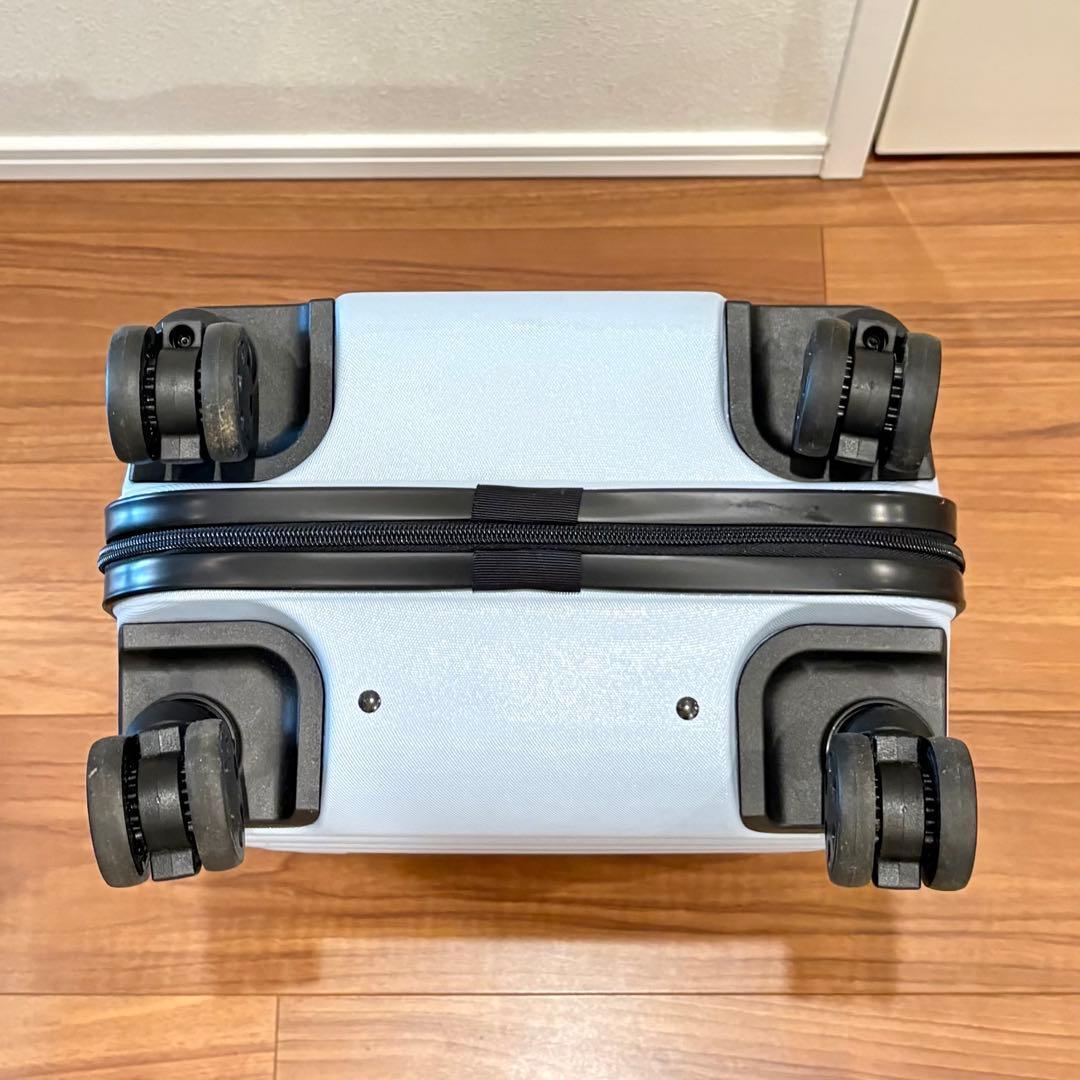 無印良品 キャリーケース ライトブルー 19リットル 19L