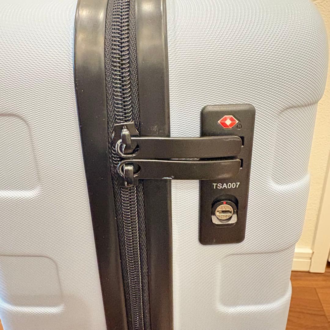 無印良品 キャリーケース ライトブルー 19リットル 19L