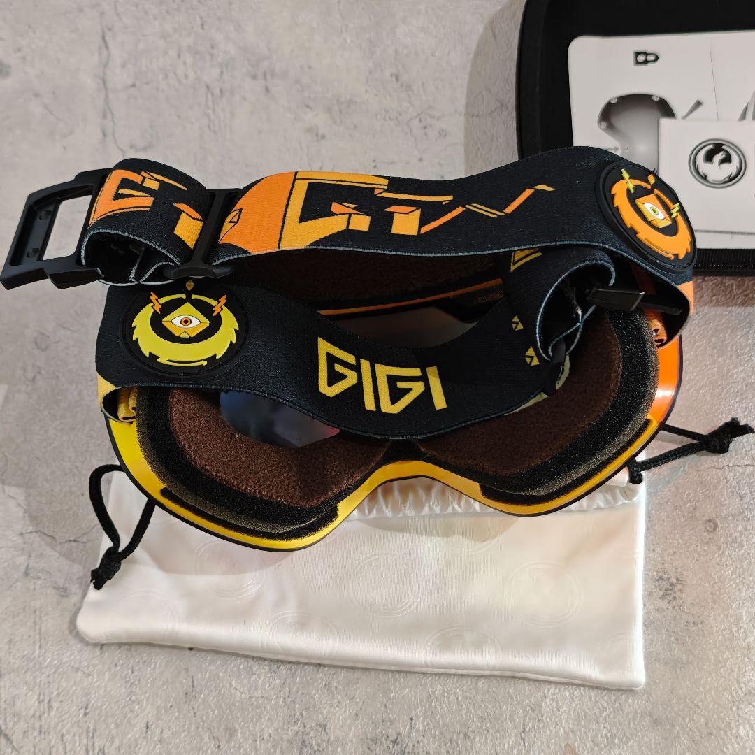 【超美品】ドラゴン スノーゴーグル X1
