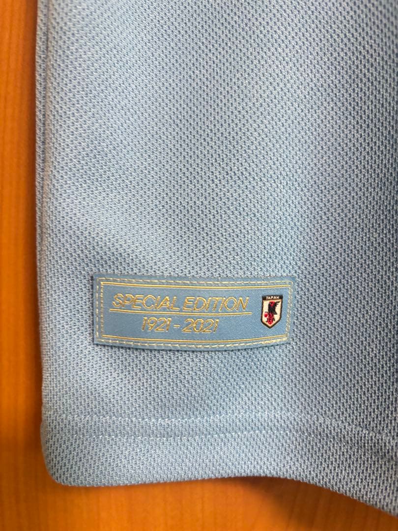 Mサイズ ★ アディダス サッカー日本代表 100周年 ユニフォーム ポロシャツ