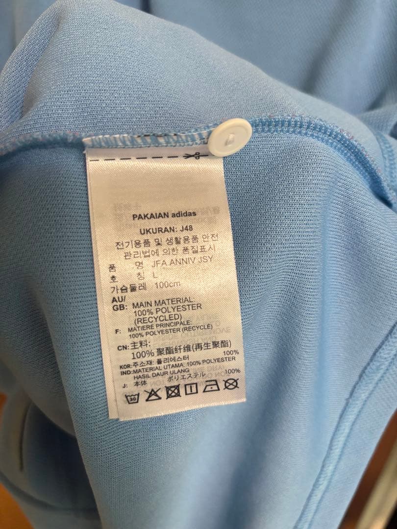 Mサイズ ★ アディダス サッカー日本代表 100周年 ユニフォーム ポロシャツ