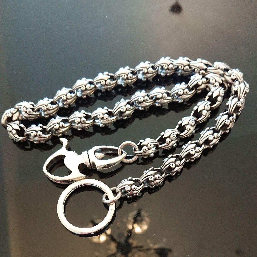 新品 シルバー925 ウォレットチェーン