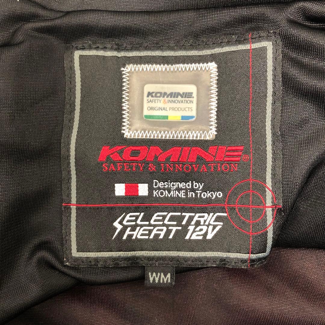 KOMINE バイク用エレクトリック インナーパーカ12V