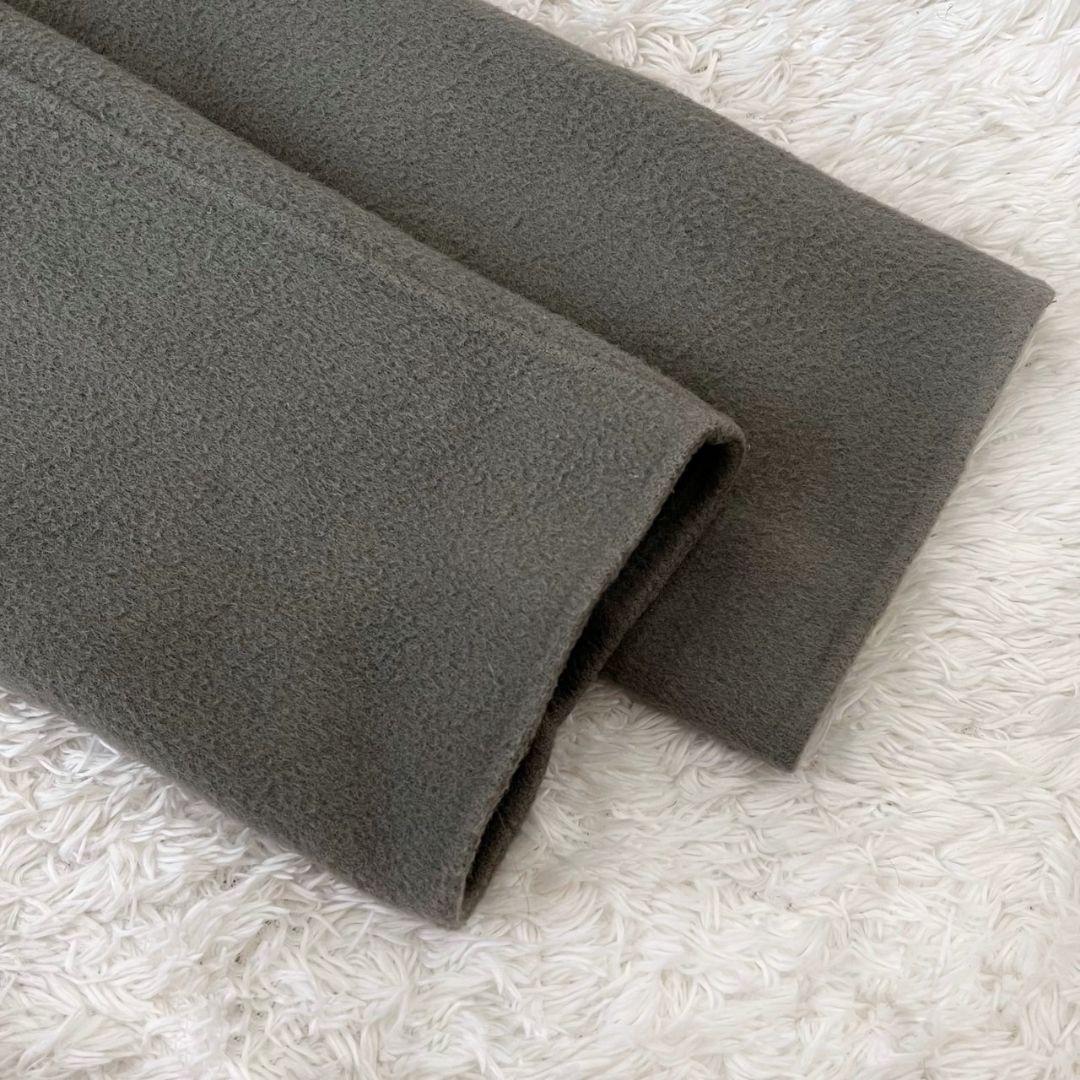 セオリー チェスターコート ダブルフェイス ロング カシミヤ グレー M