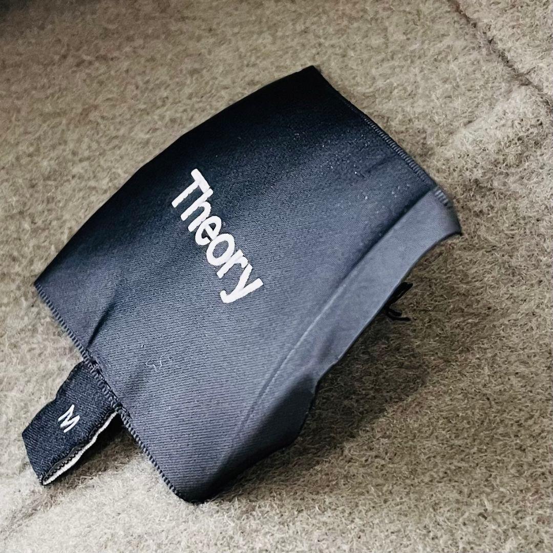 セオリー チェスターコート ダブルフェイス ロング カシミヤ グレー M