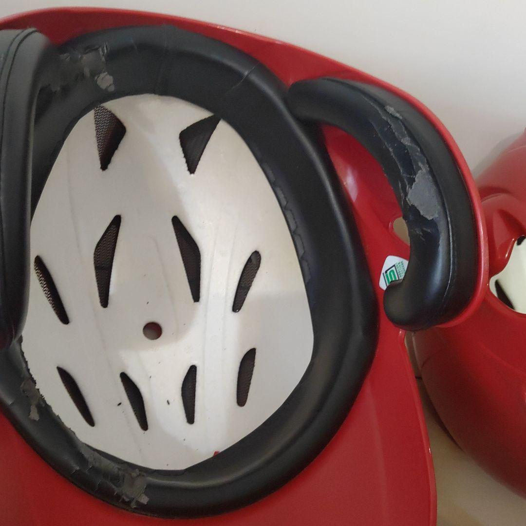 赤 ヘルメット 7個セット