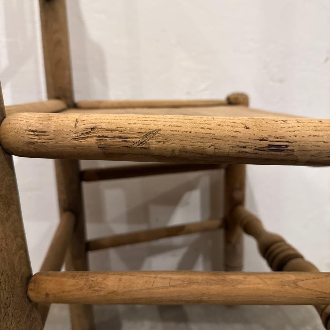 年末年始saleヴィンテージ　ダイニングチェア　カフェチェア　　剥離　1