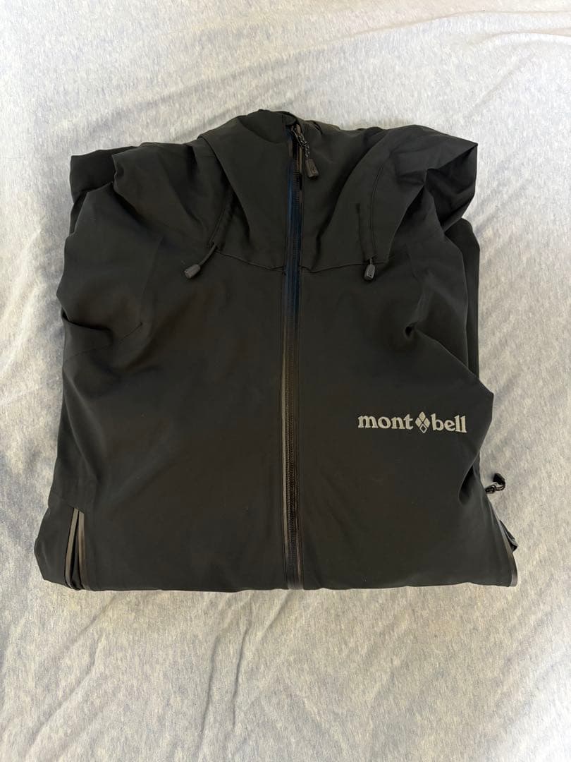 【美品】モンベルパウダーステップパーカ Men's 　高防水/保温/防寒