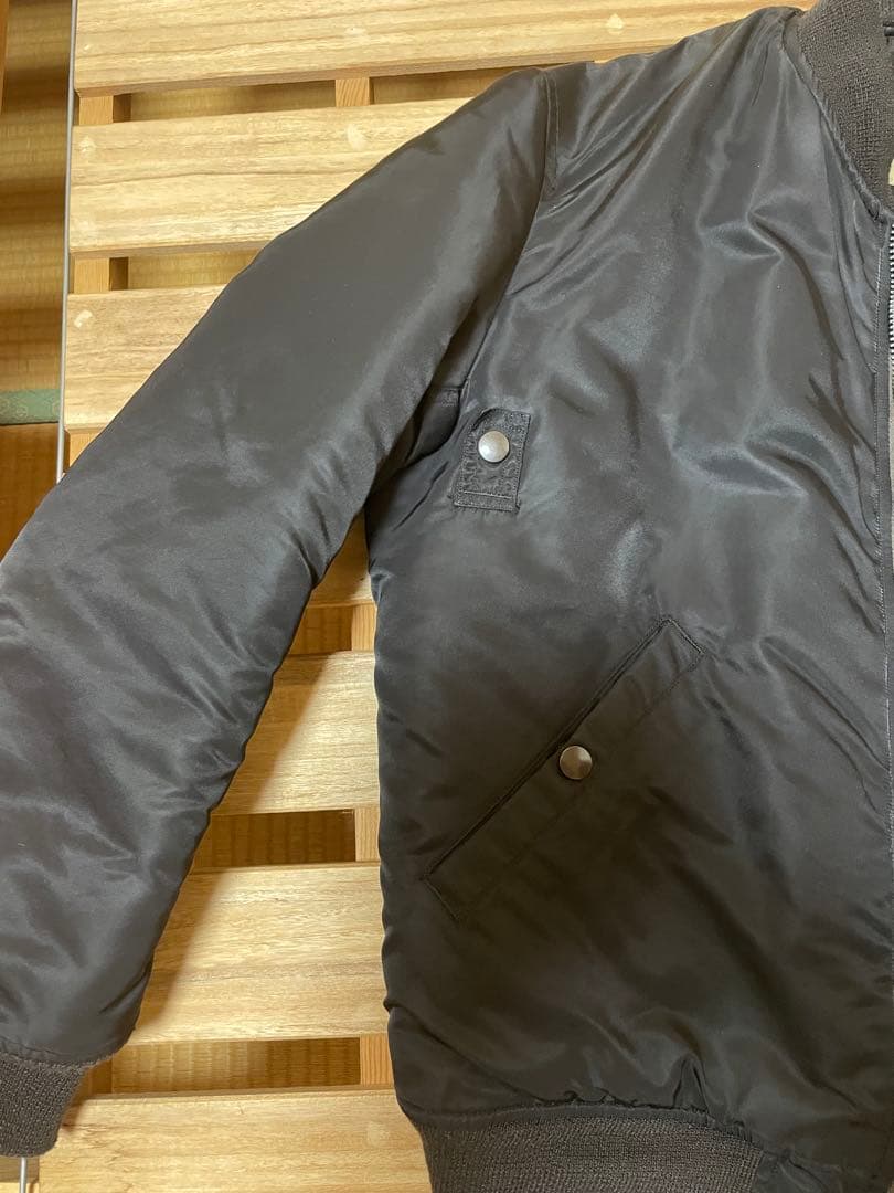 【セール】バズリクソンズ ウィリアムギブソン MA-1フライトJK 黒 36