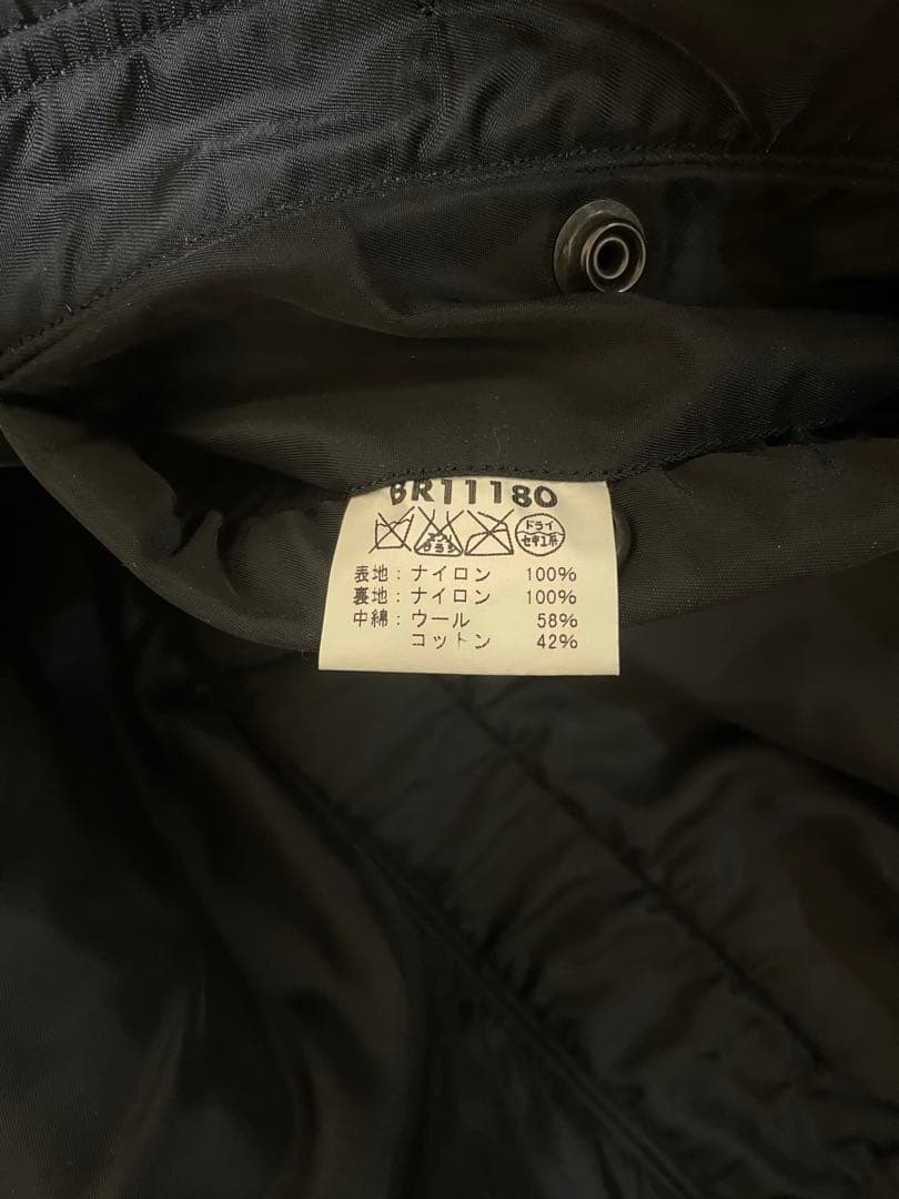 【セール】バズリクソンズ ウィリアムギブソン MA-1フライトJK 黒 36