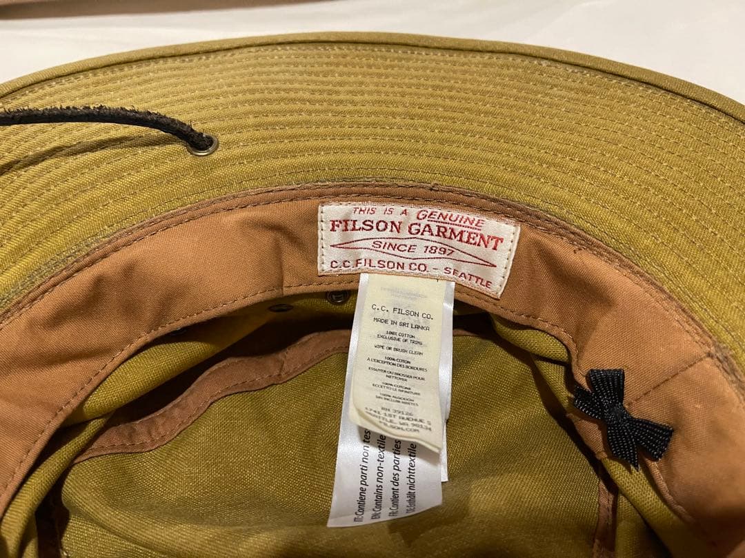 XLサイズ Filson フィルソン　ティンクロス　ブッシュハット