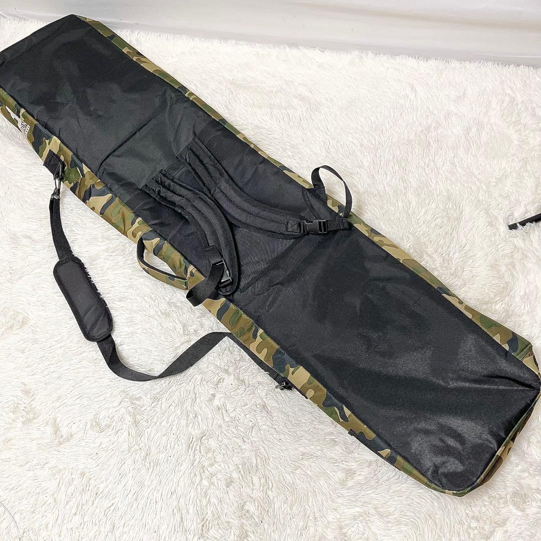 【美品】SALOMON スノーボードケース 160cm対応 カモフラ