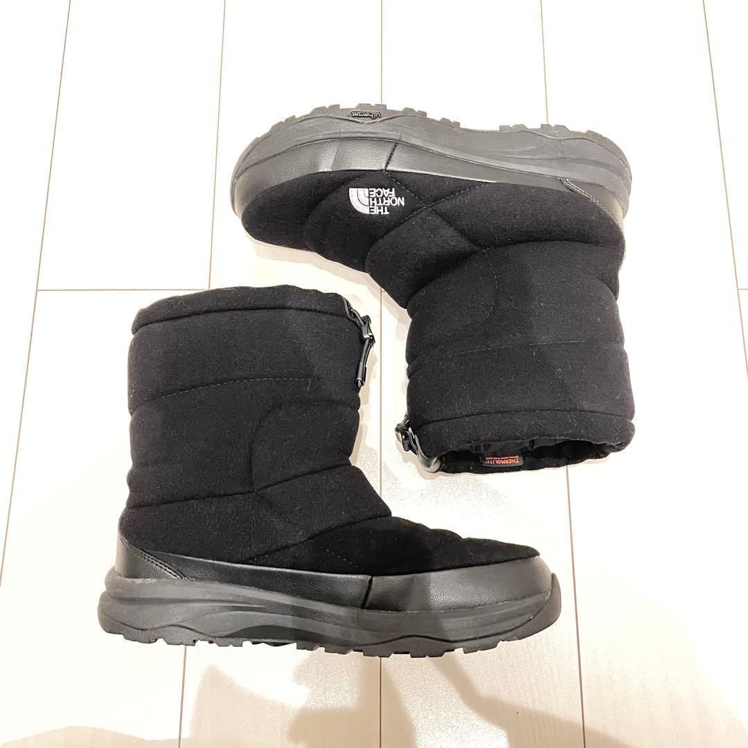 【未使用に近い】ノースフェイス NUPTSE BOOTIE WOOL 28cm