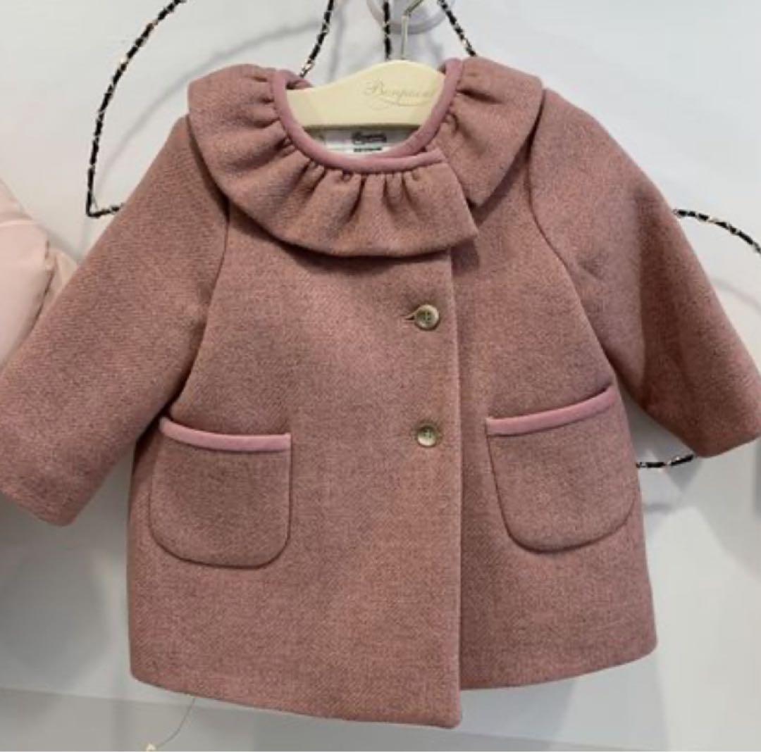 ボンポワン　ウールコート　3a