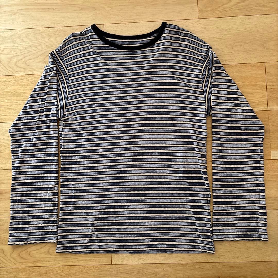 【SHISHIKUI】ボーダー　ロンT