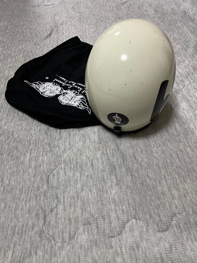 a*0様 ホワイトジェットヘルメット tt&go ビンテージ
