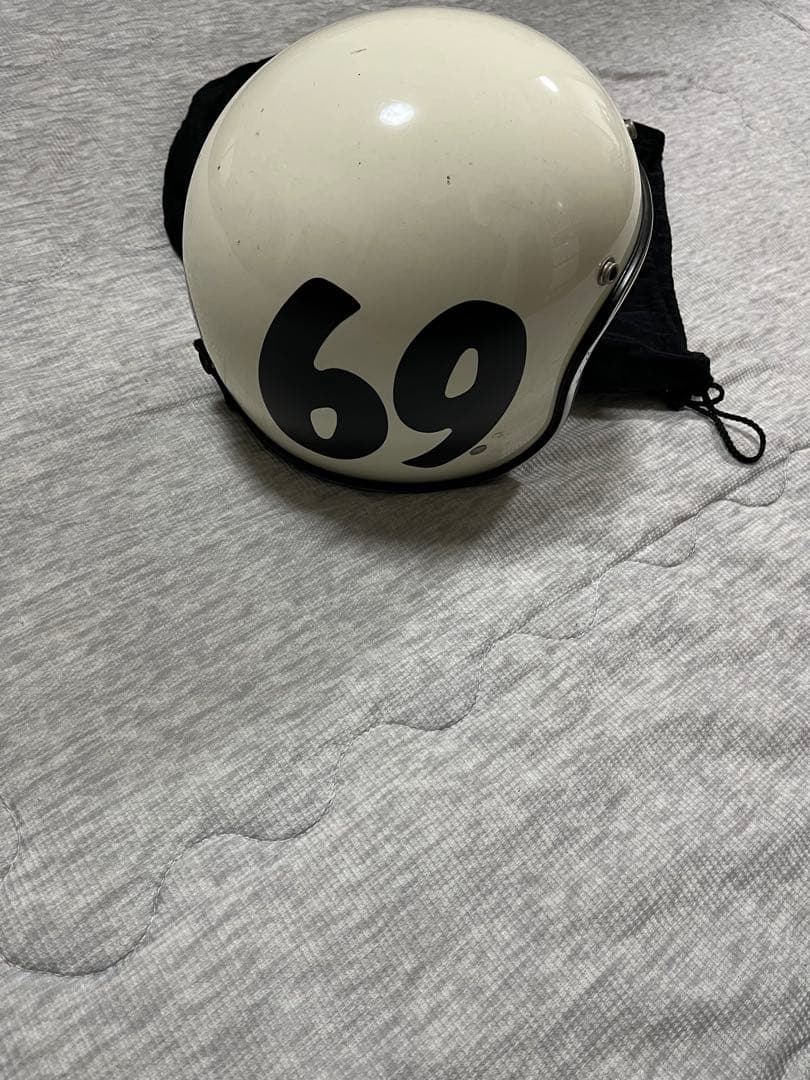 a*0様 ホワイトジェットヘルメット tt&go ビンテージ