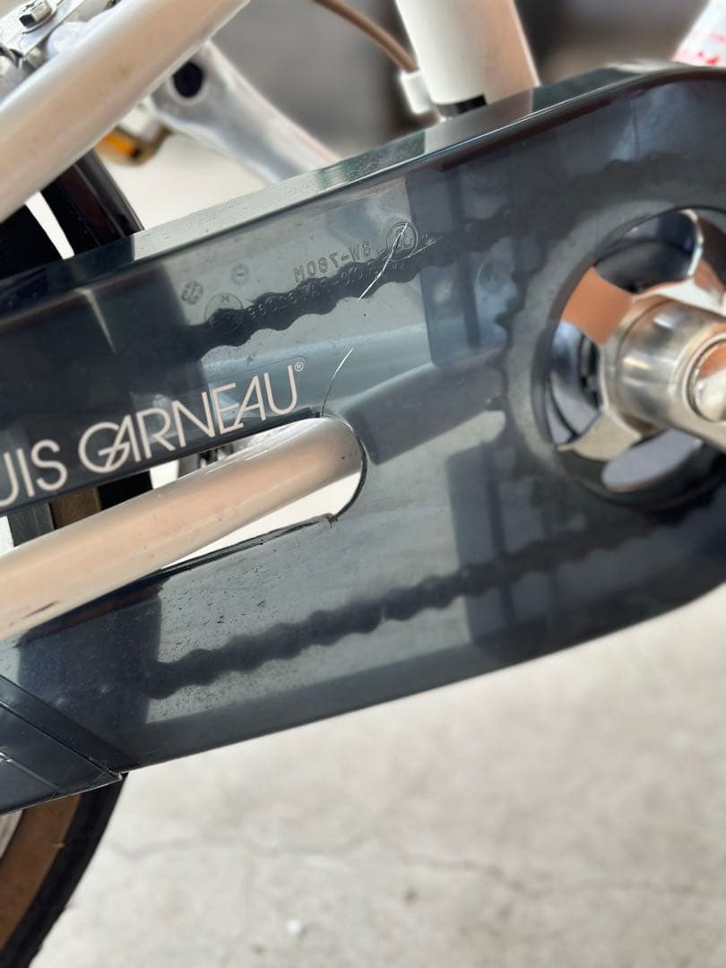 注意！直接お取引！LOUIS GARNEAU キッズサイクル ホワイト　ルイガノ