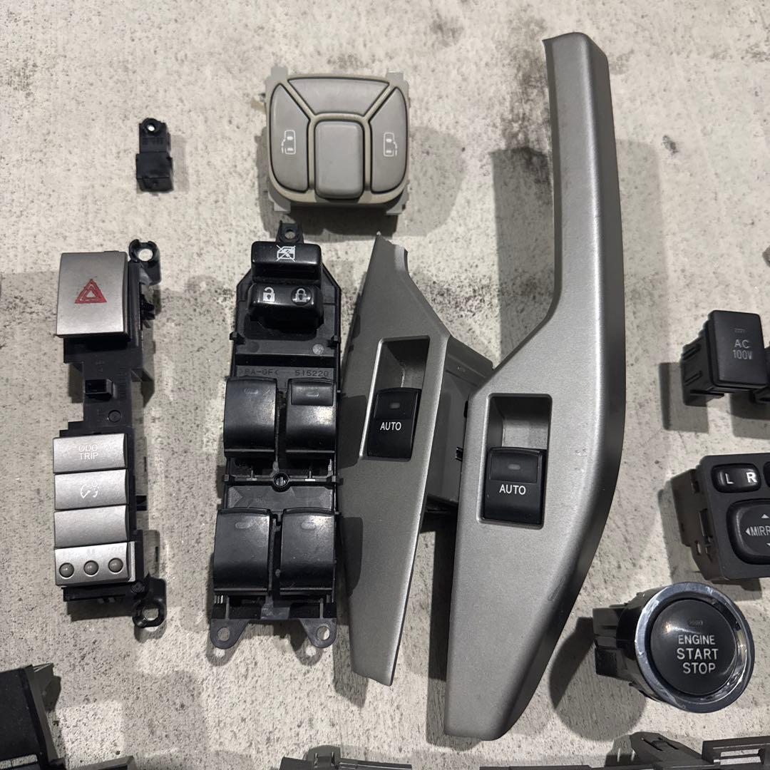 工具好き　ACR50 エスティマ　LED打ち替え済　スイッチセット