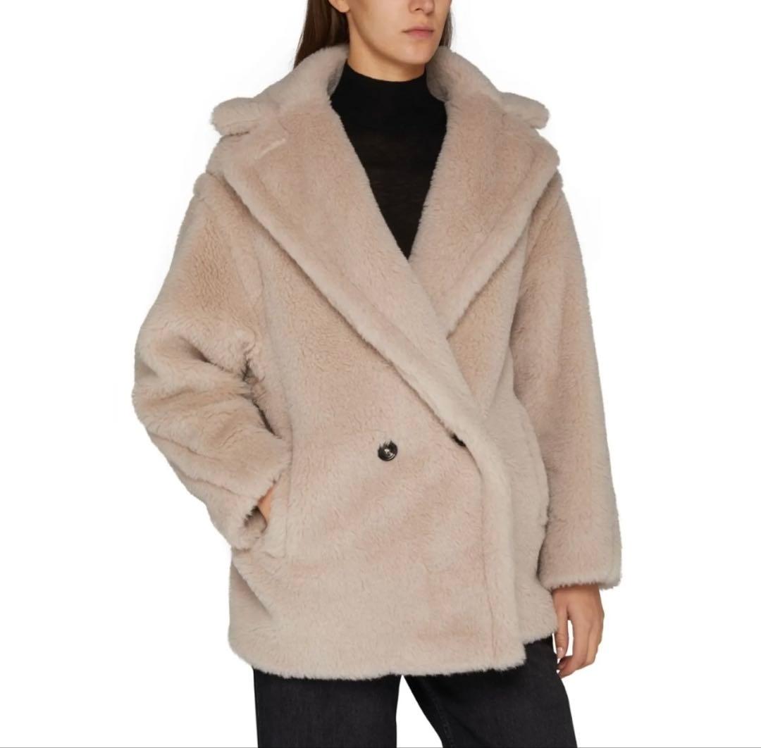 【新品未使用】Max Mara teddy OLGAサンドベージュ XS テディ